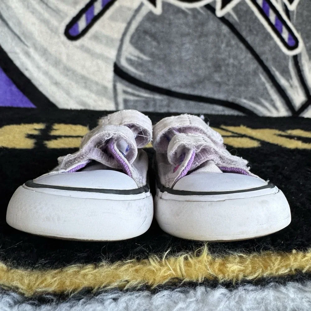 Size 4c - CONVERSE CTAS2v OX 772939F Pale Amethyst/pixel Purple Infant